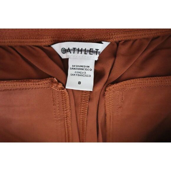 Athleta 533443-05 Women's Sz 8 Brown Brooklyn Heights Hi-Rise Jogger Pants - Picture 10 of 12